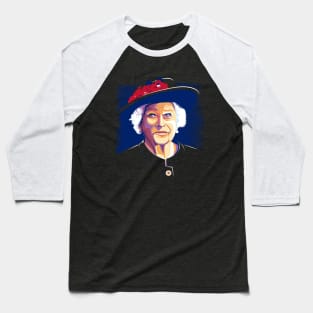 Queen Elizabeth II Baseball T-Shirt